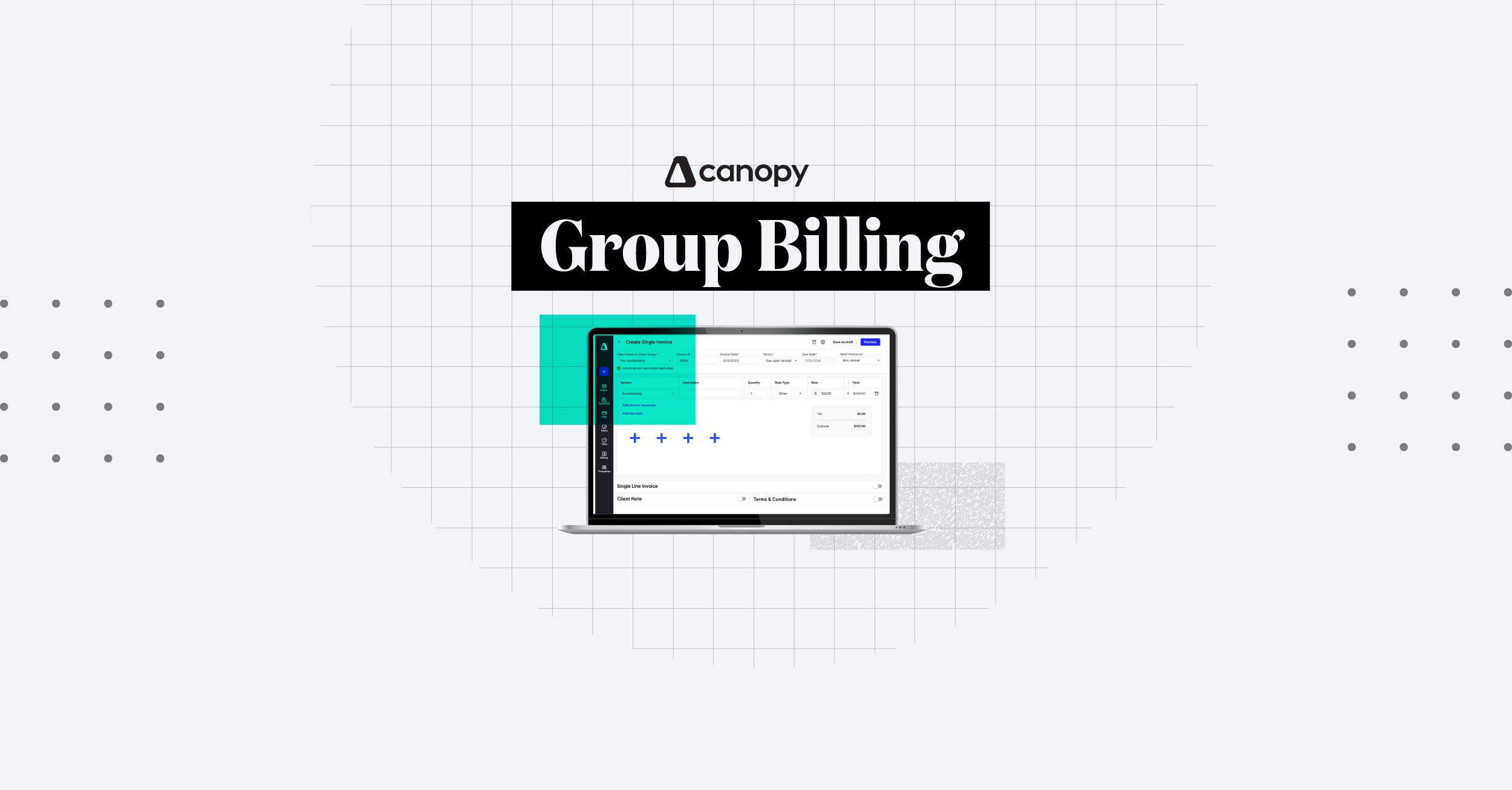 Template For Billing
